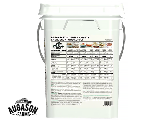 Augason Farms: Breakfast & Dinner Variety Pail